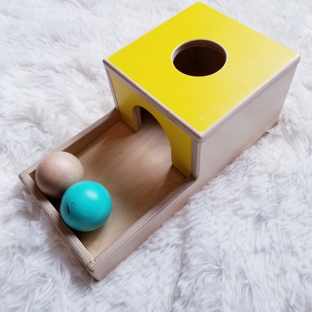 Lovevery Wooden Ball Drop Toy